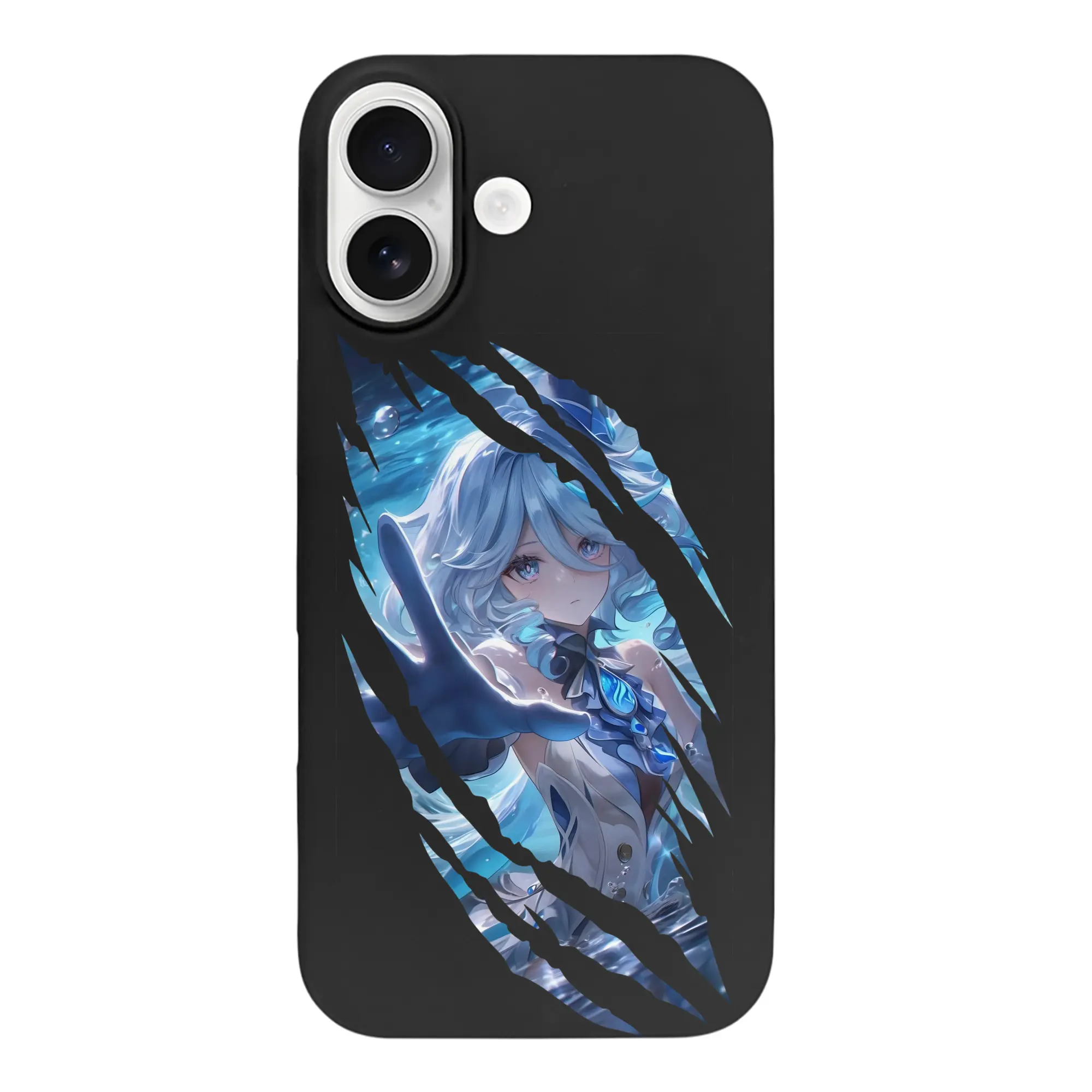 原 神 グッズ フリーナ - iPhone 17 シリーズ シリコンケース 薄型 耐衝撃 指紋防止 ソフトタッチカバー 精密フィット 傷防止 保護ケース iPhone 17/17 Air/17 Pro/17 Pro Max 対応